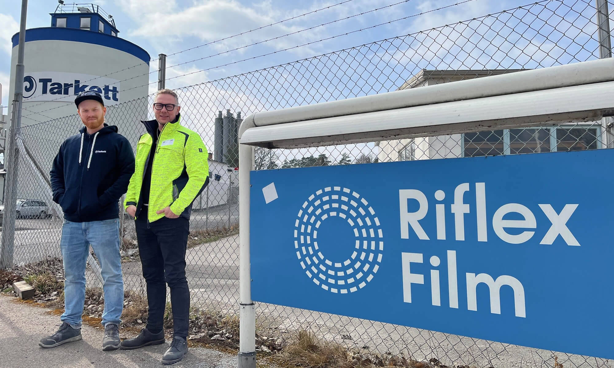 Marcus Hugosson och Joakim Karlsson, adept och mentor i Techtanks mentorprogram