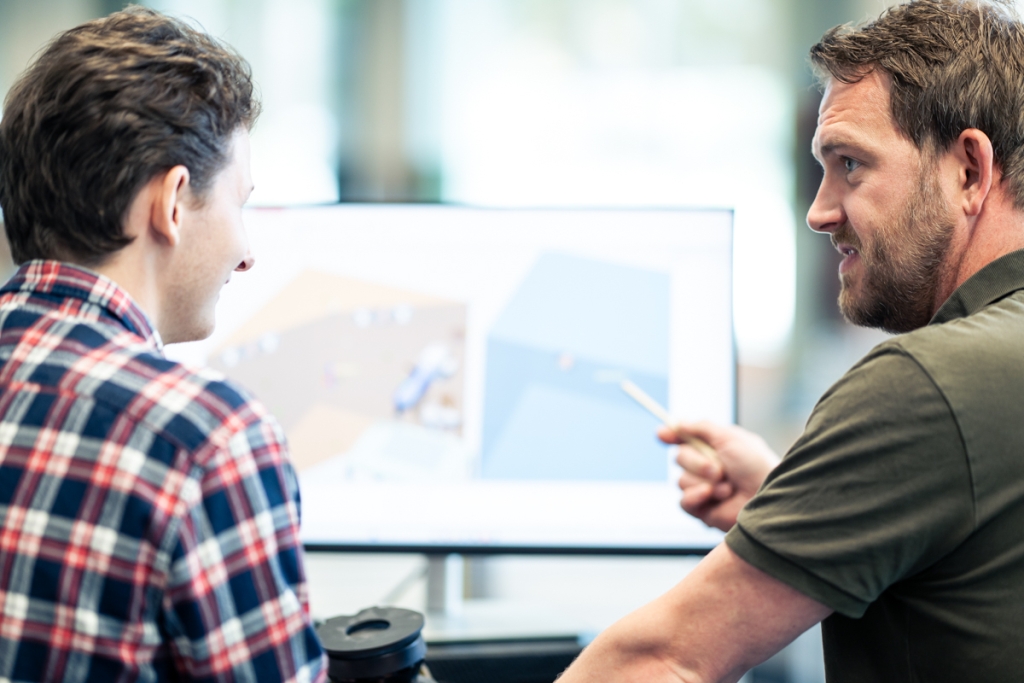 Samtal vid genomgång av hållbarhetsarbete