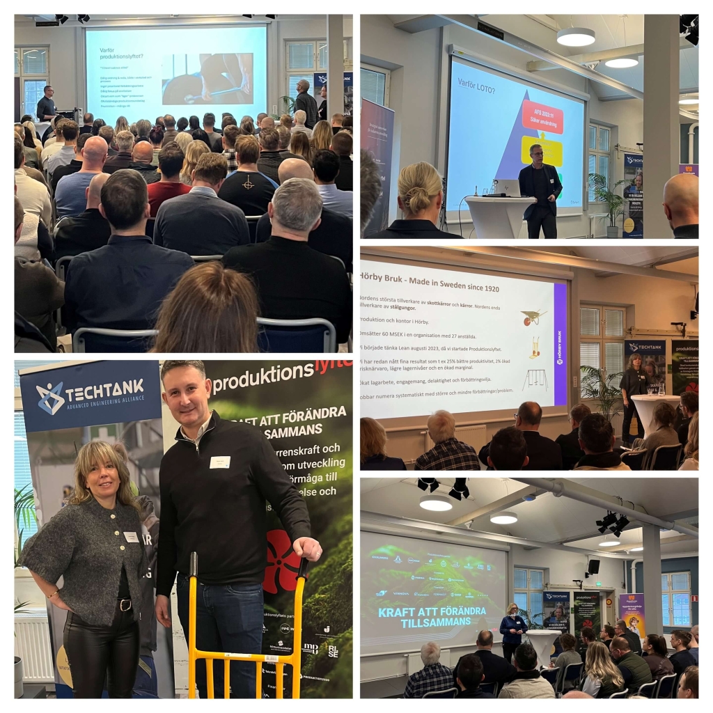 Föreläsare och deltagare på Leankonferens Blekinge 2026