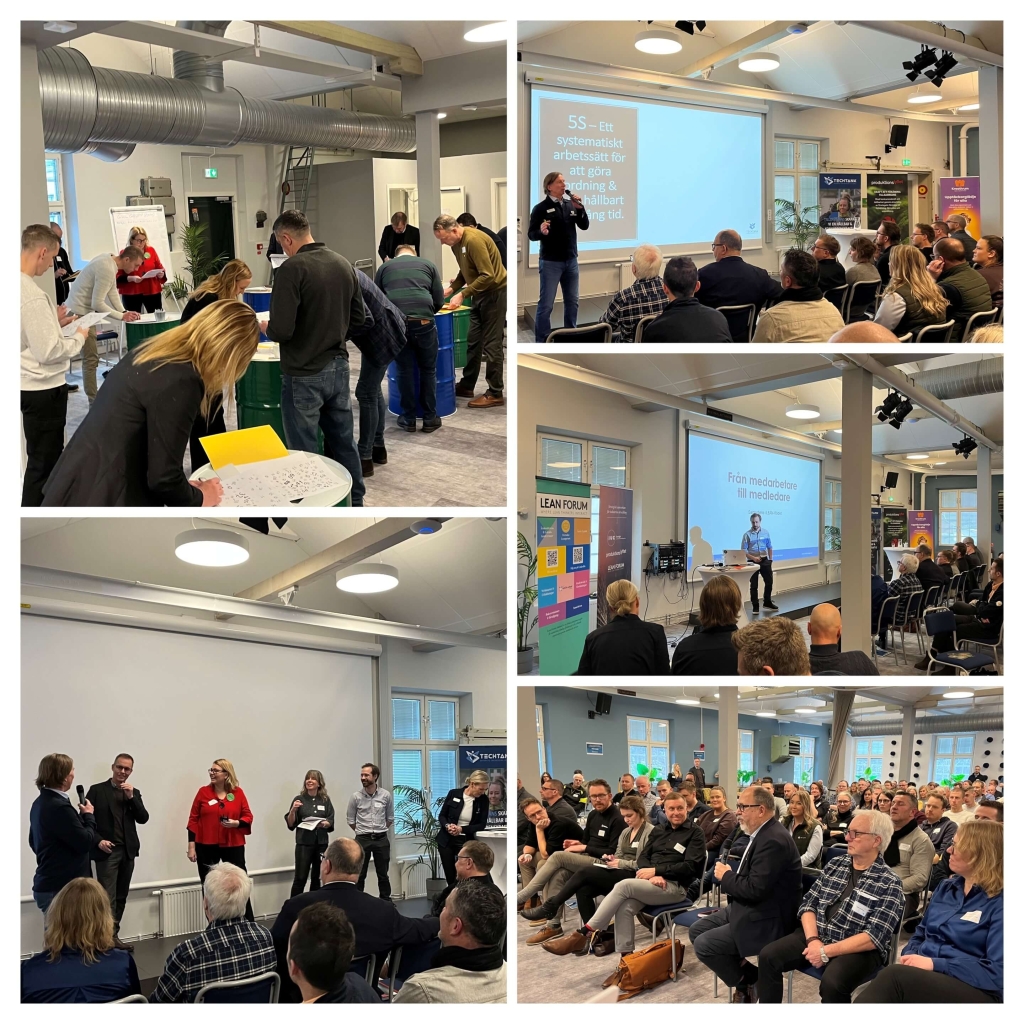 Föreläsare och deltagare på Leankonferens Blekinge 2026