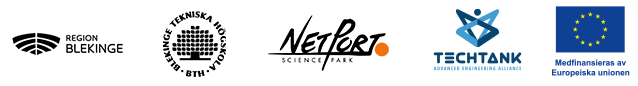 Region Blekinge, BTH, NetPort, Techtank, EU
