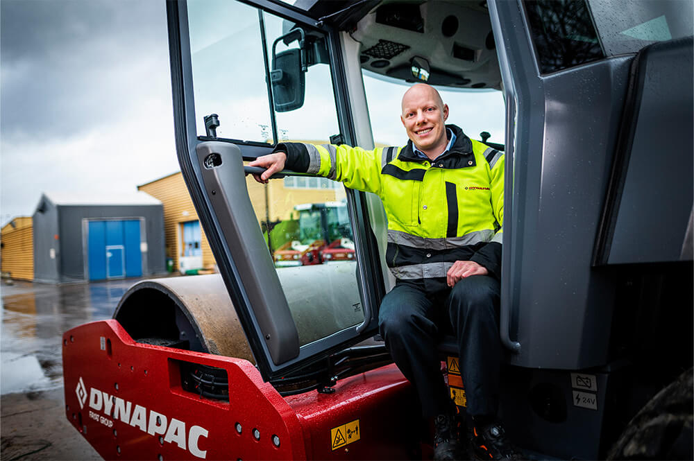 Taylor Sorgini, Product Management, Dynapac